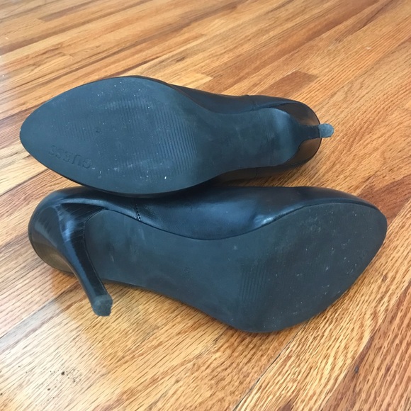 Guess black leather booties - Picture 5 of 7